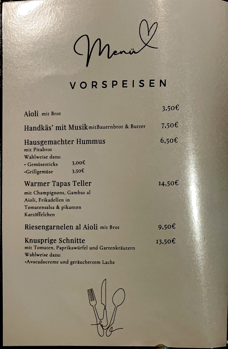 Speisekarte photo 4