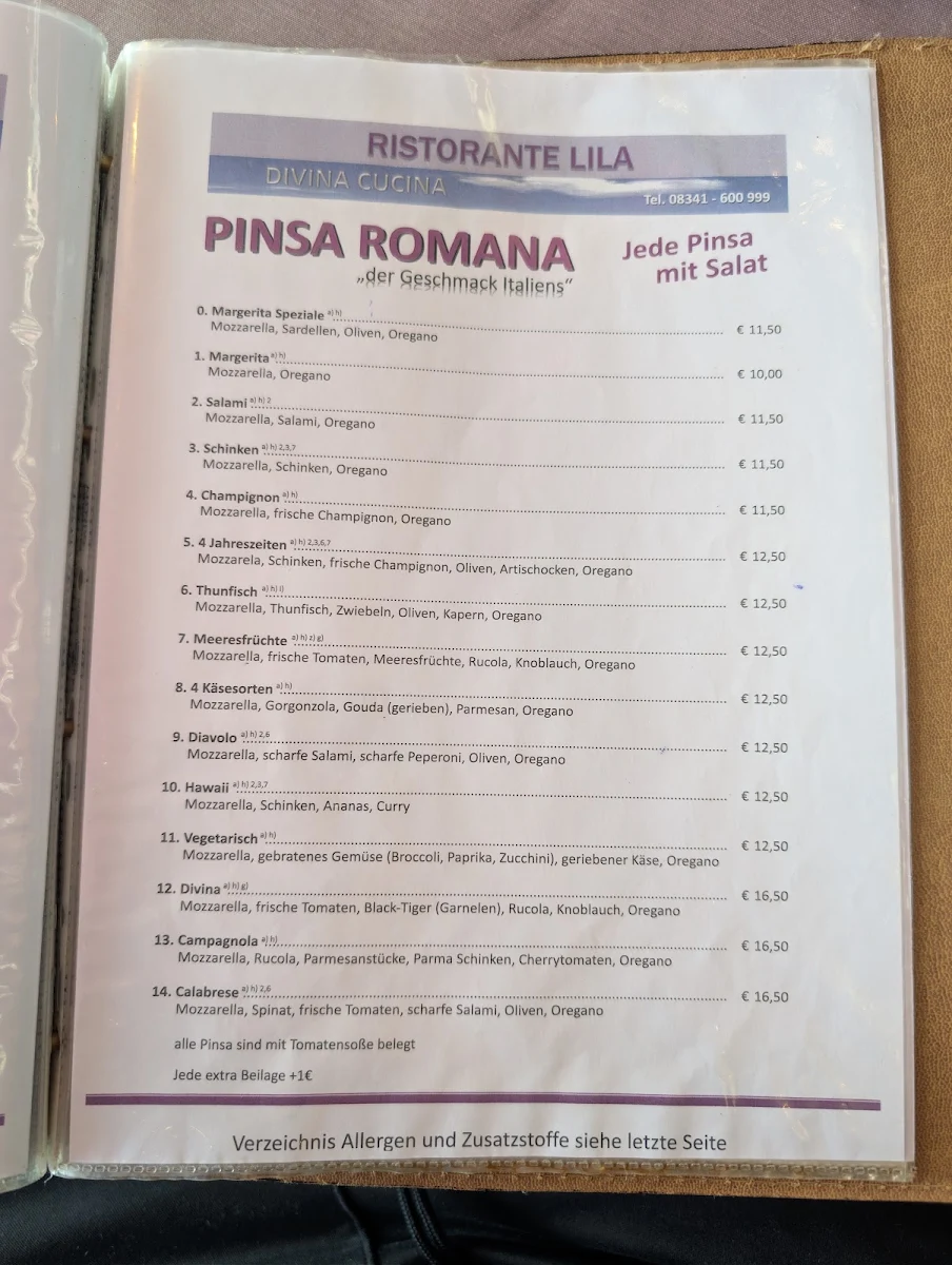 Speisekarte photo 1