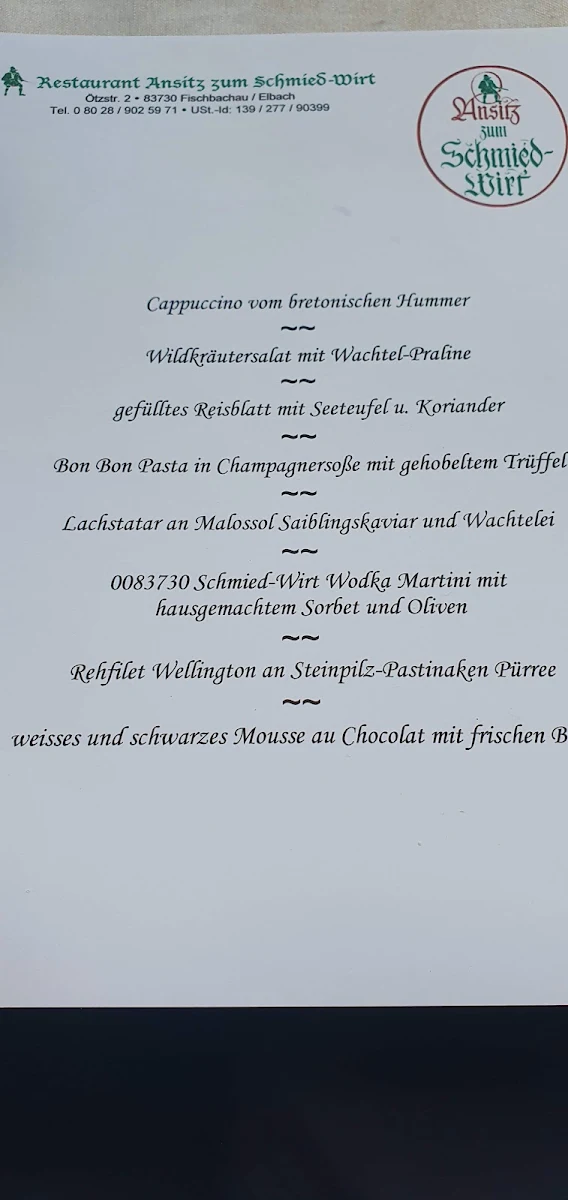 Speisekarte photo 10