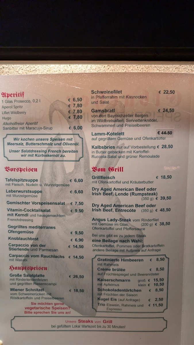 Speisekarte photo 2