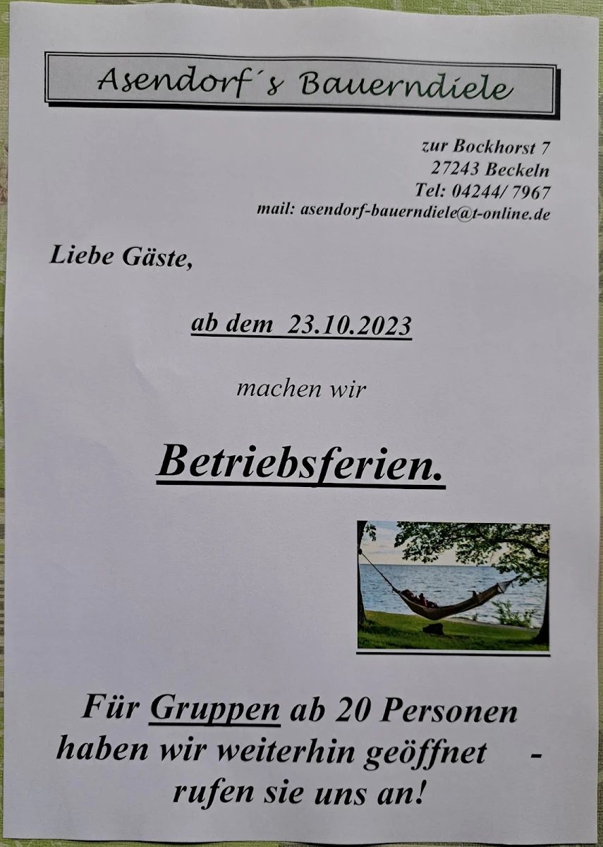 Speisekarte photo 1