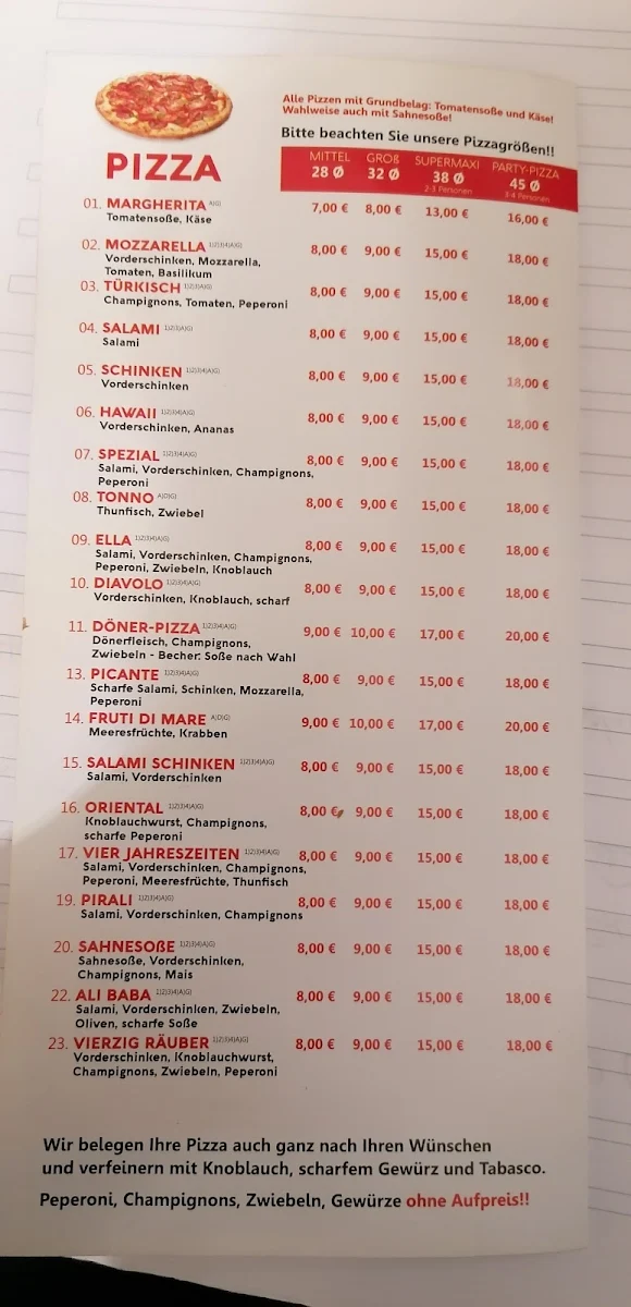 Speisekarte photo 8