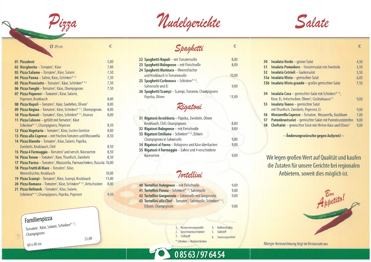 Speisekarte photo 1