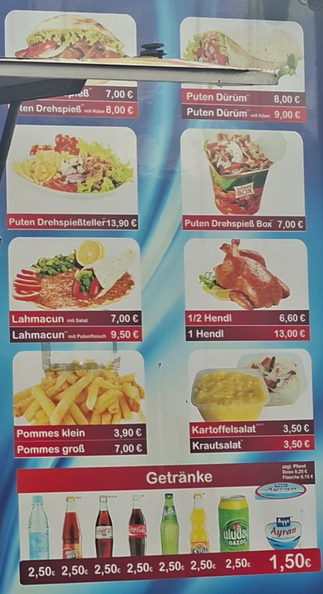 Speisekarte photo 1