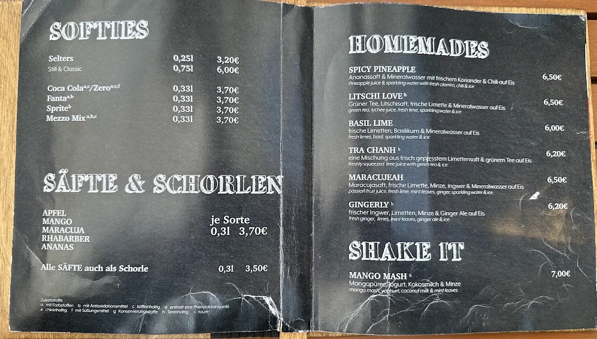 Speisekarte photo 8