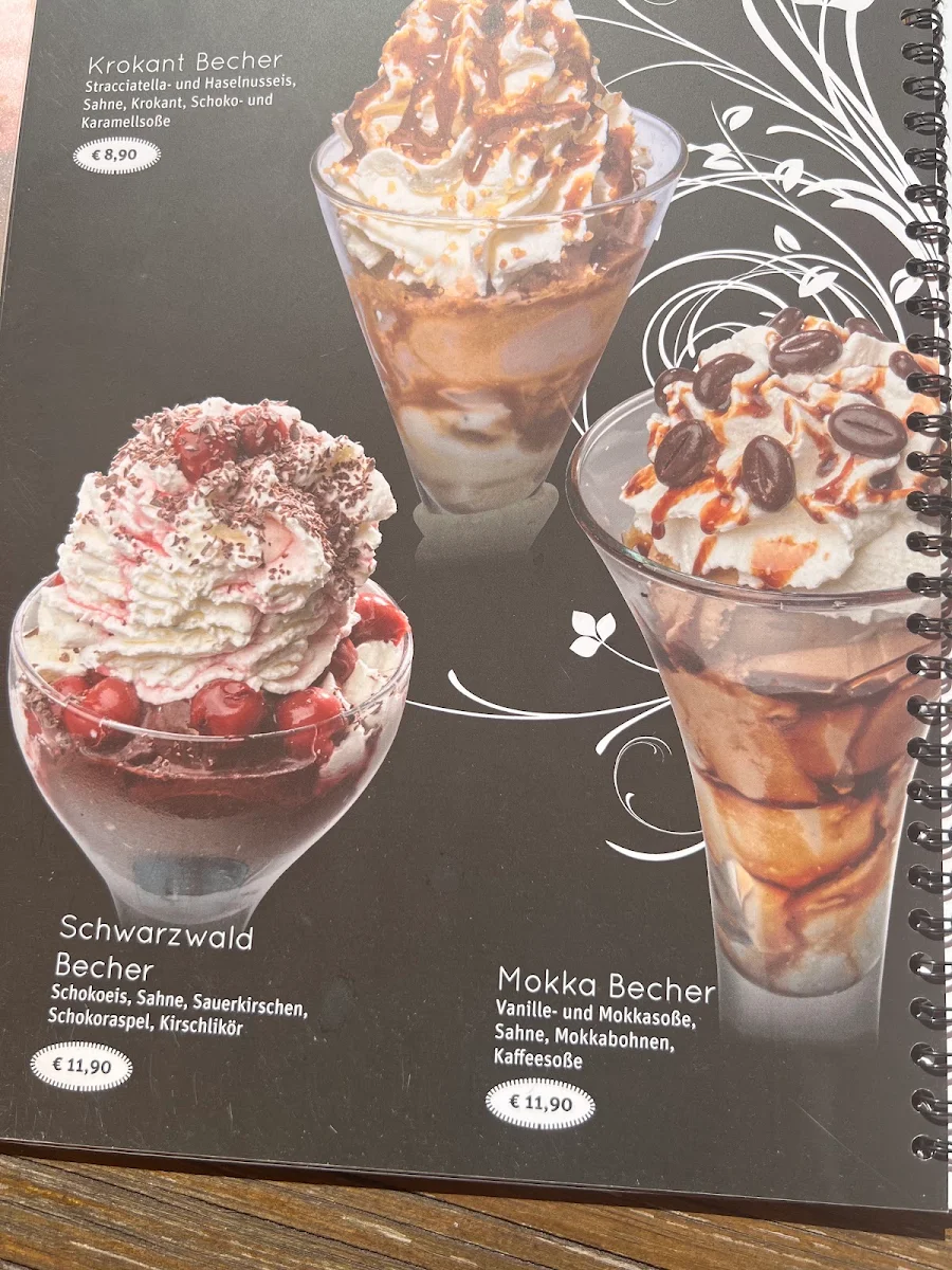 Speisekarte, Eiscafé & Pizzeria „Al Capone“ – Inh.: Guido Valenta