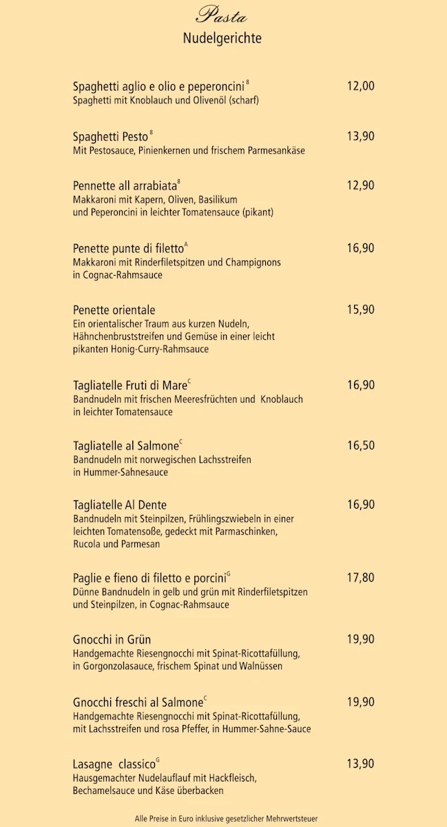 Speisekarte photo 3