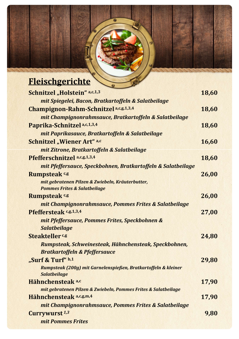Speisekarte photo 2