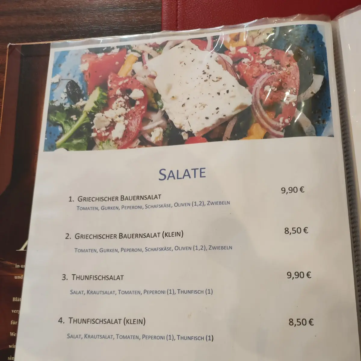 Speisekarte photo 3