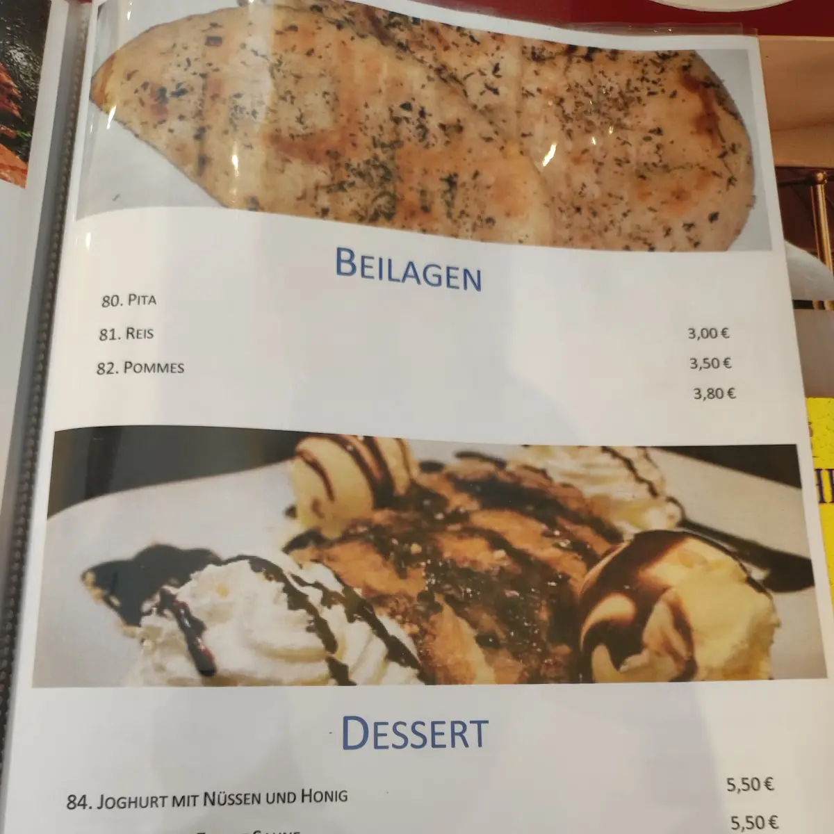Speisekarte photo 6