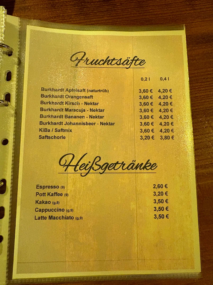 Speisekarte photo 5