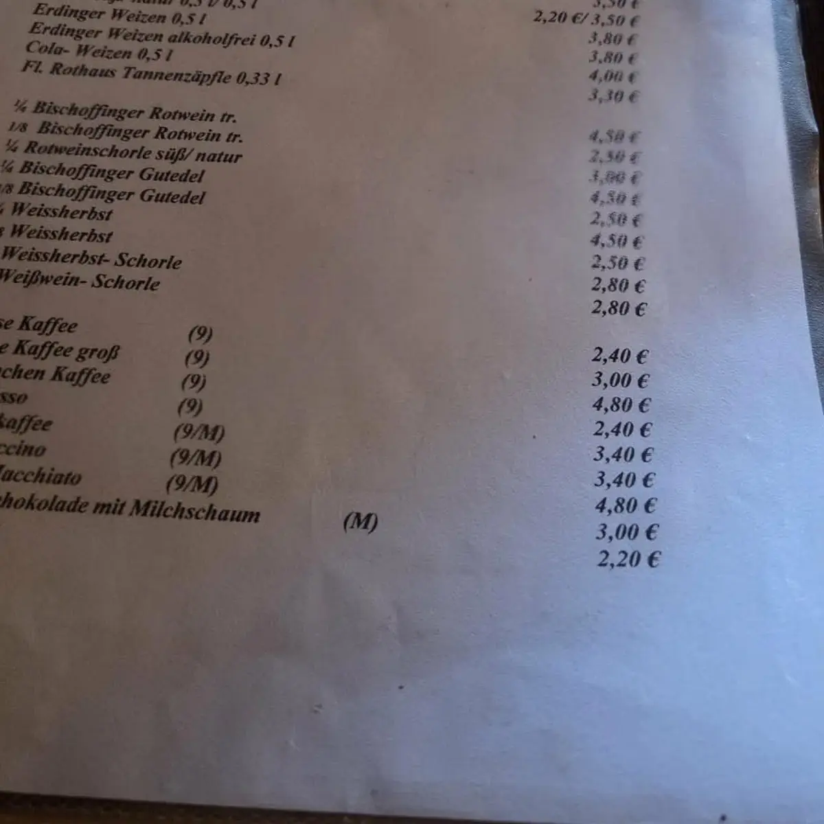 Speisekarte photo 2