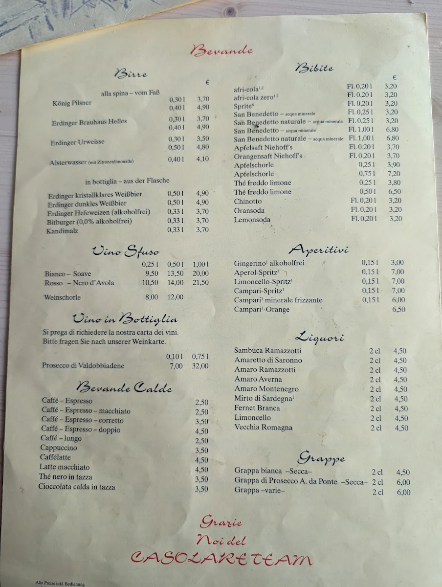 Speisekarte photo 4