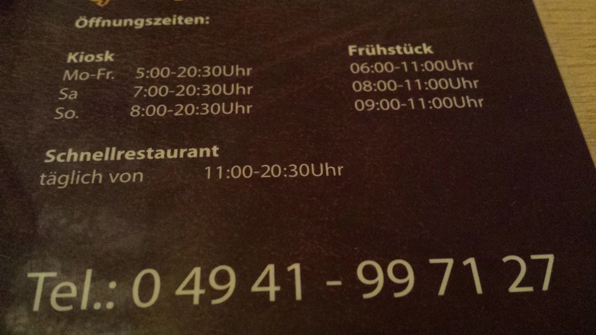 Speisekarte photo 2