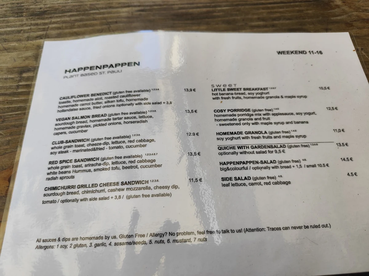 Speisekarte photo 3