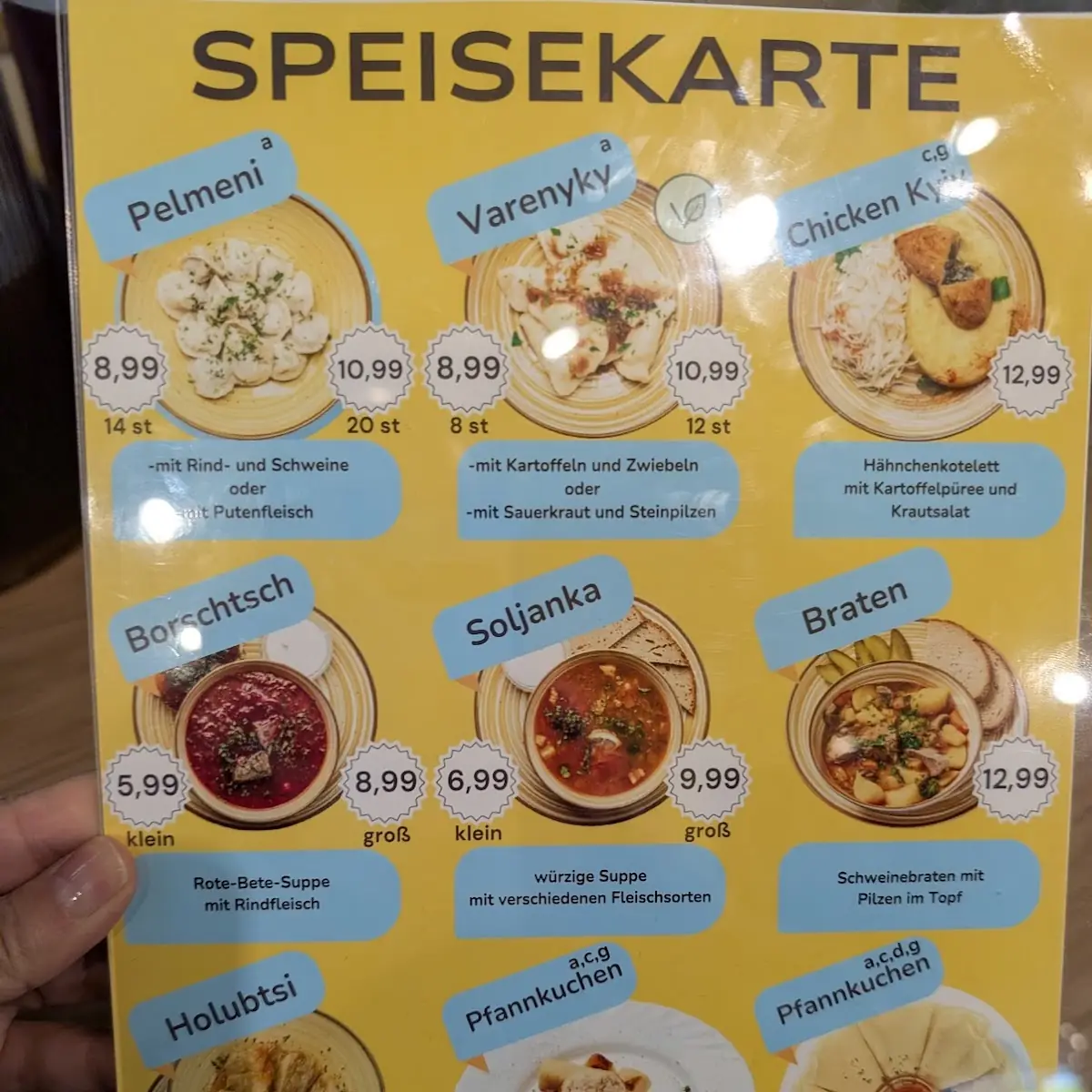 Speisekarte photo 3