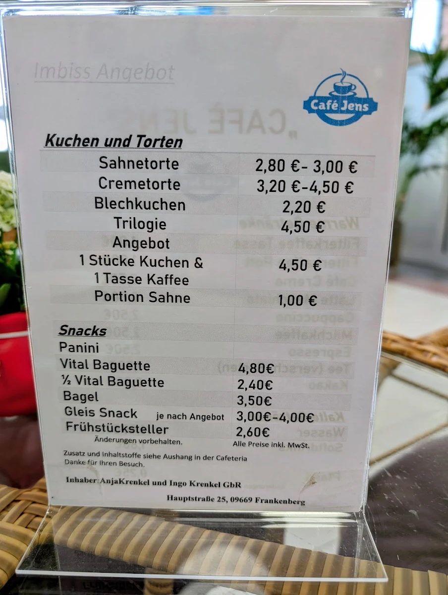 Speisekarte photo 1