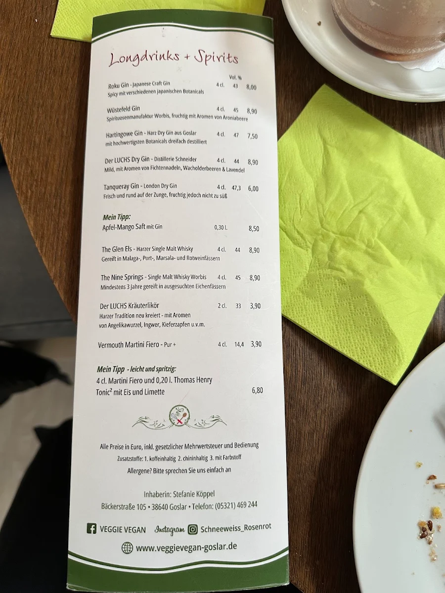 Speisekarte photo 6
