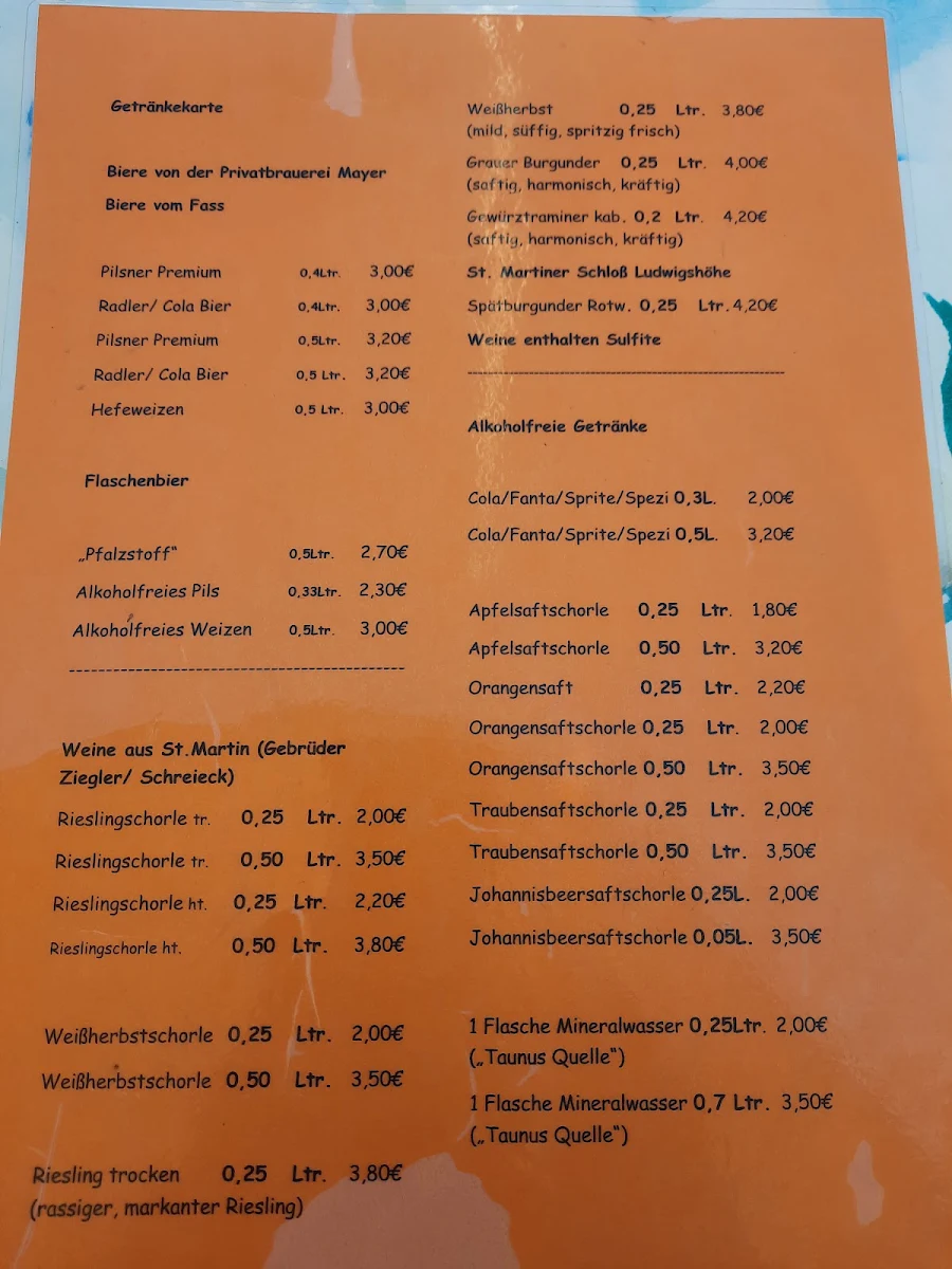 Speisekarte photo 5