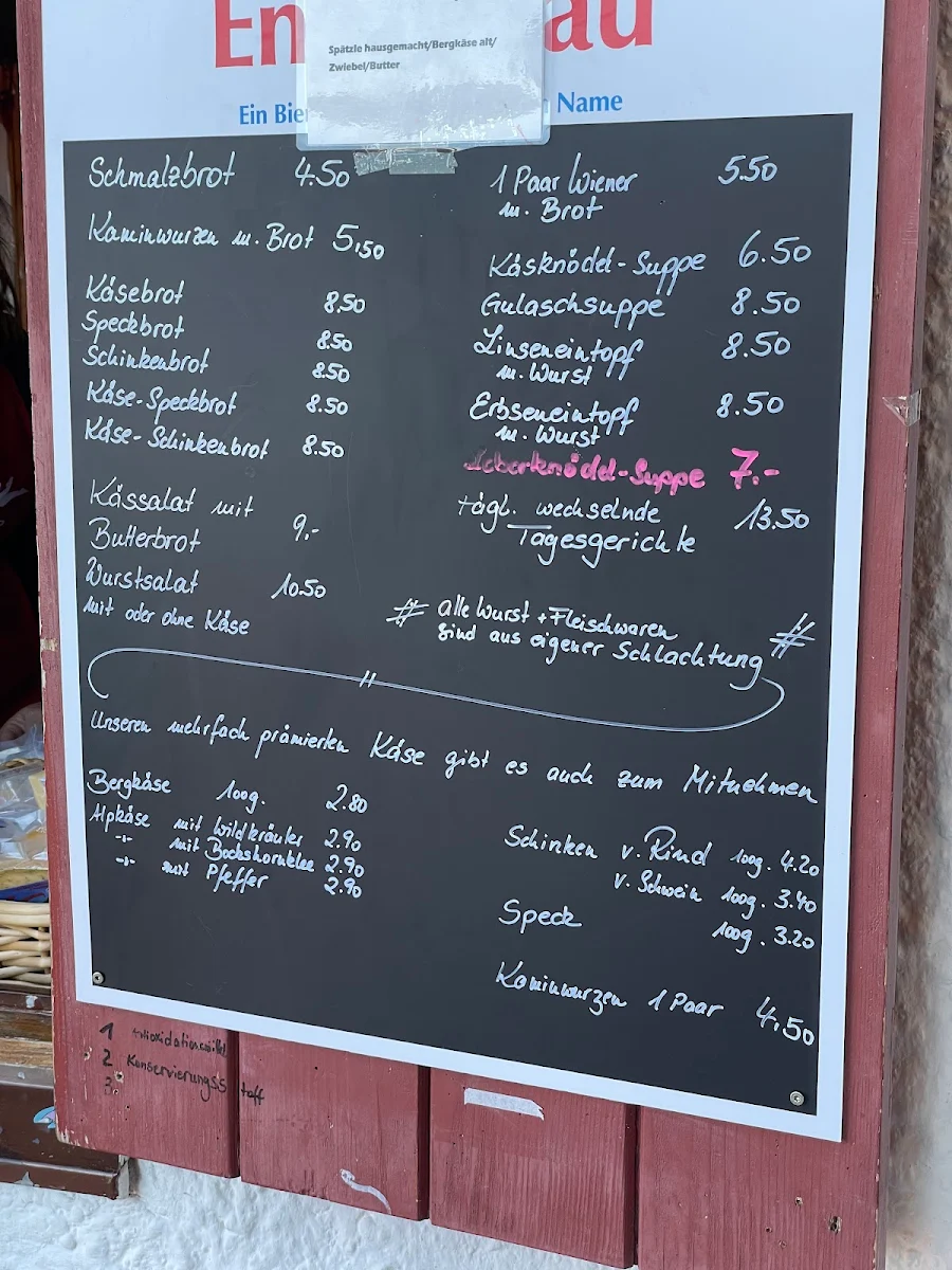 Speisekarte photo 3