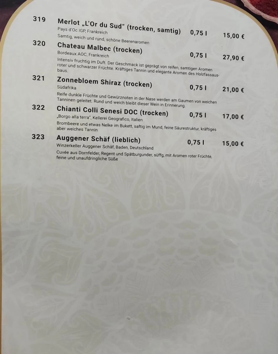 Speisekarte photo 5