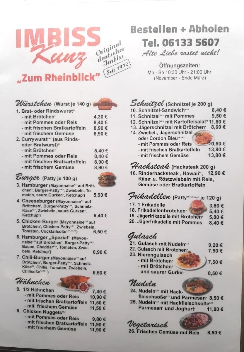 Speisekarte photo 1