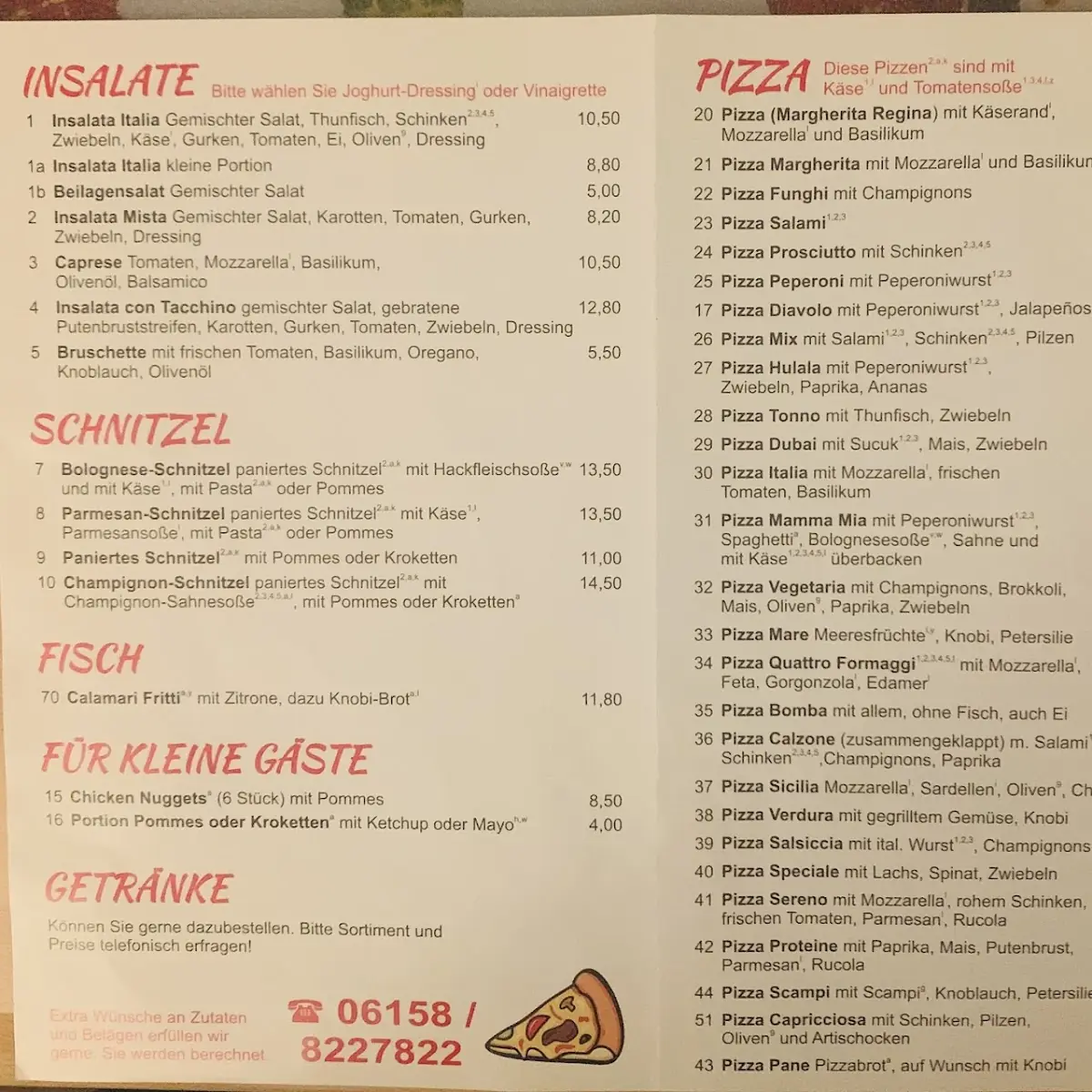 Speisekarte photo 1