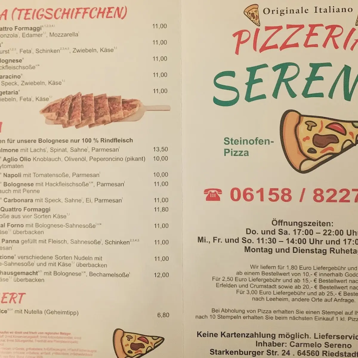 Speisekarte photo 2