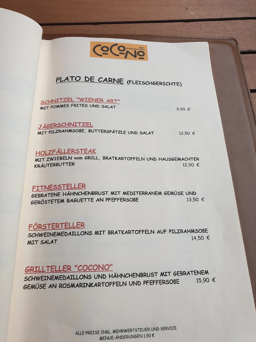 Speisekarte photo 2