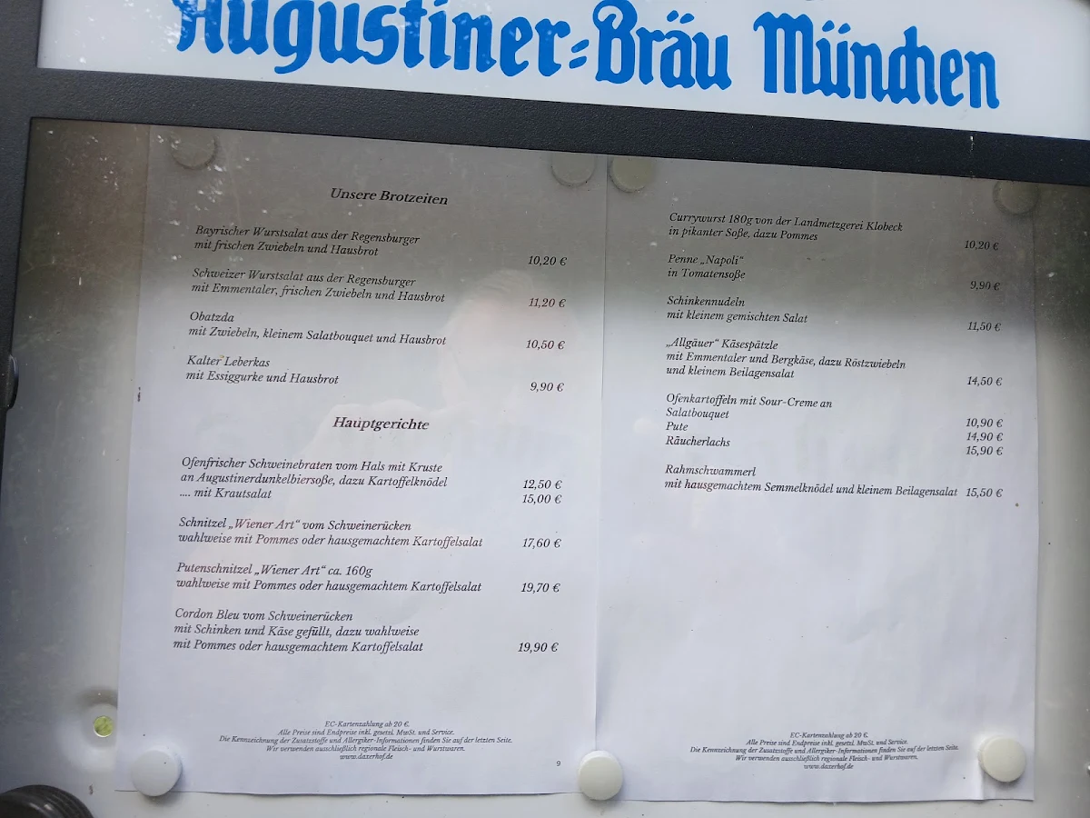 Speisekarte photo 1