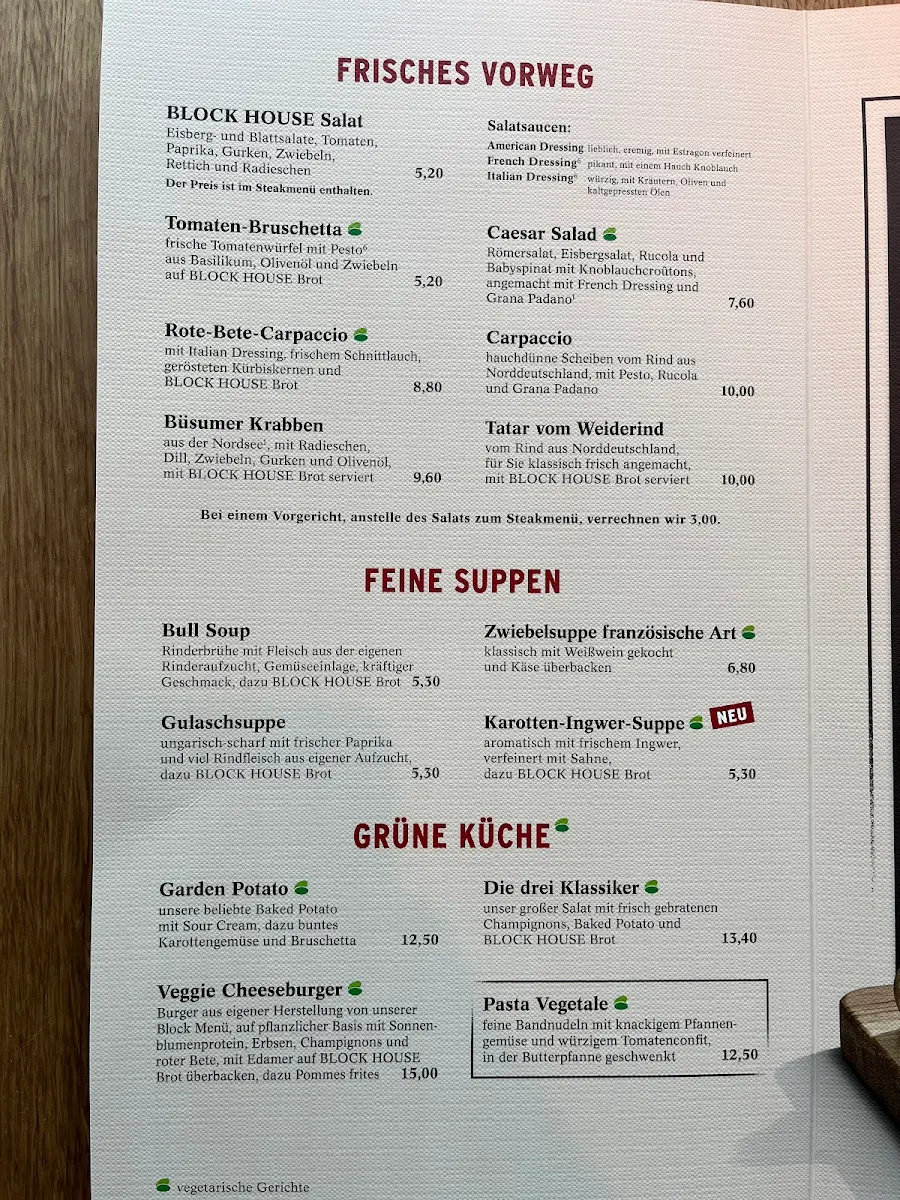 Speisekarte photo 5