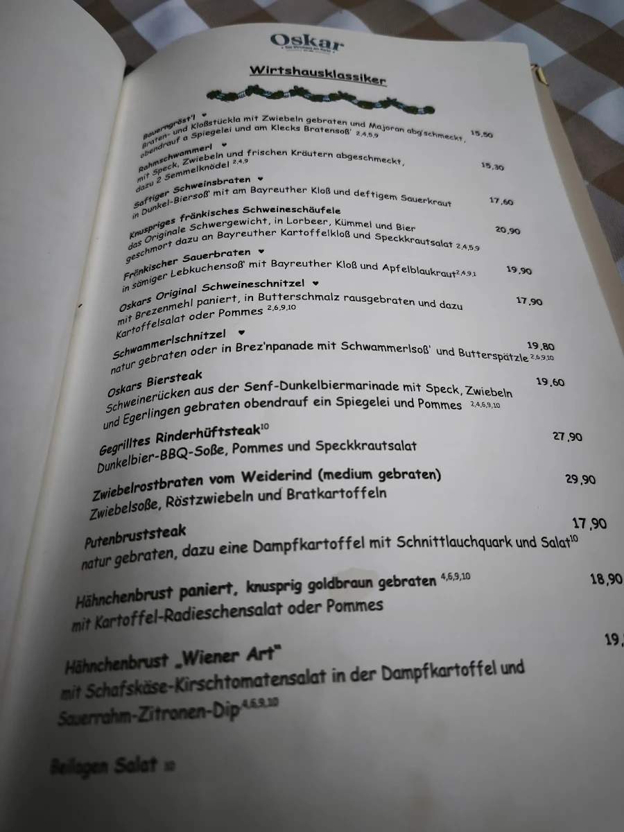 Speisekarte photo 3