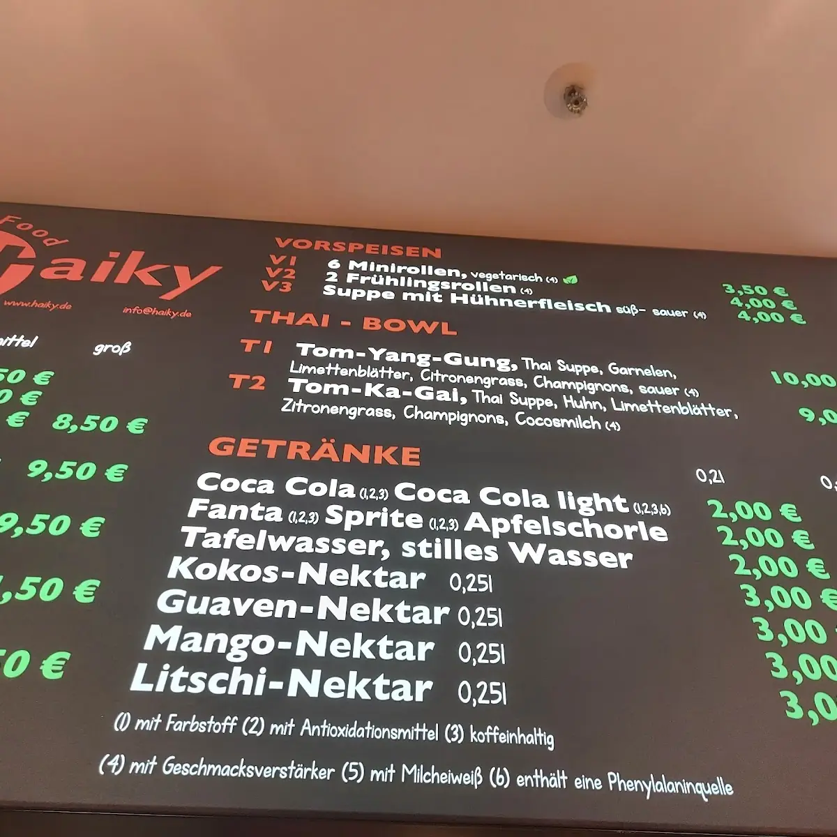 Speisekarte photo 2