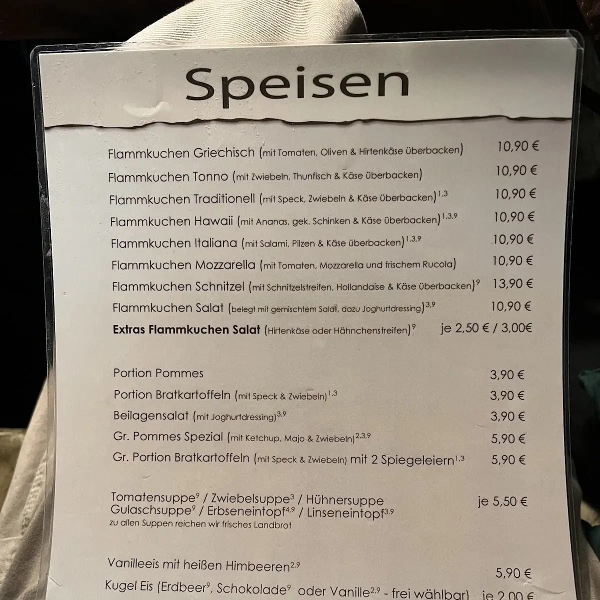 Speisekarte photo 3