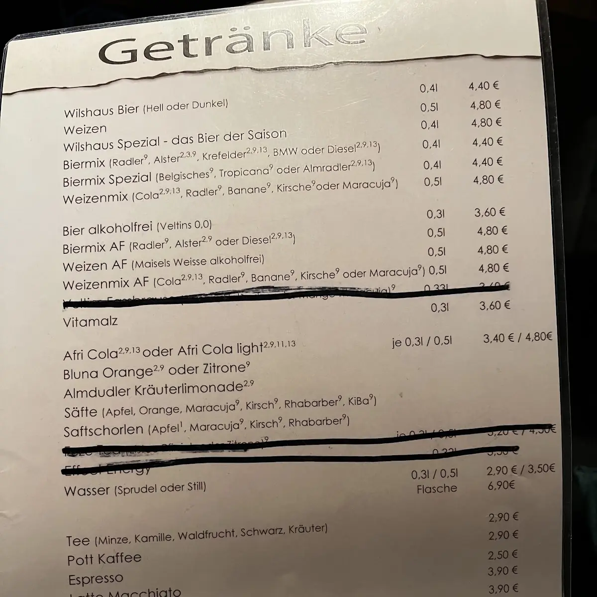 Speisekarte photo 7