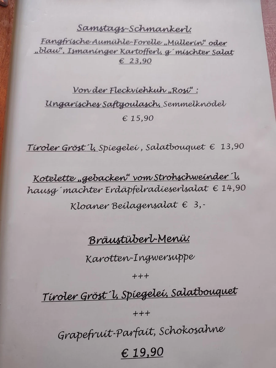 Speisekarte photo 4