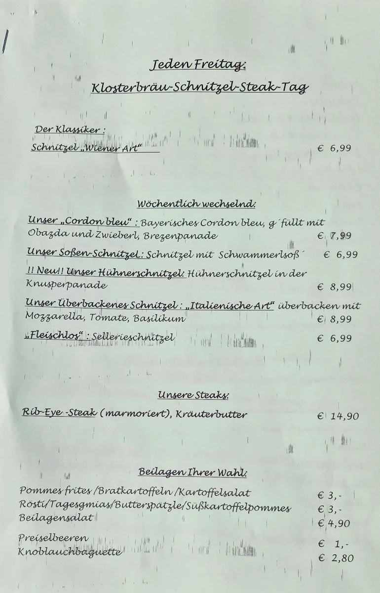 Speisekarte photo 6