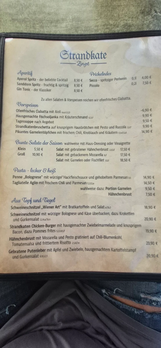 Speisekarte photo 5