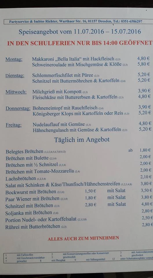 Speisekarte photo 2