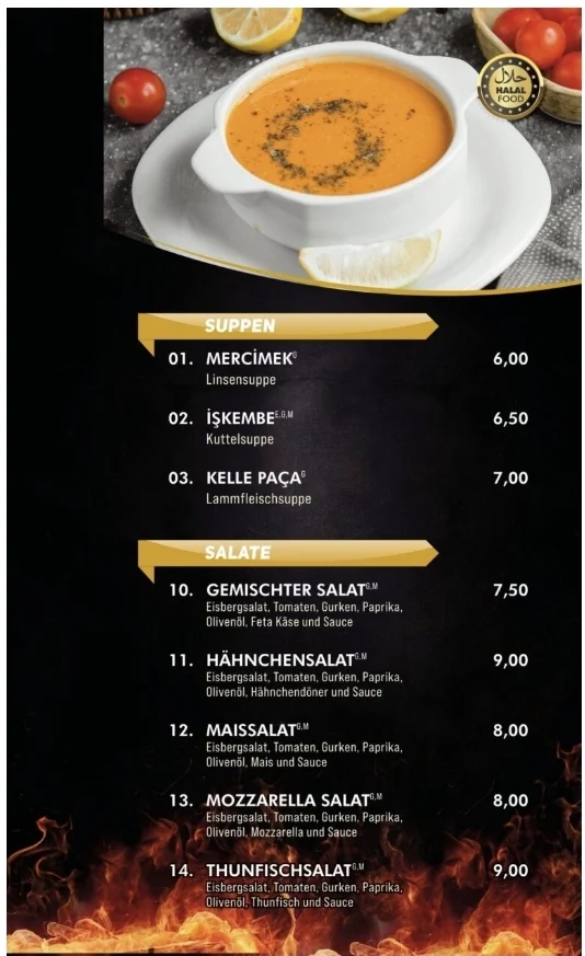 Speisekarte photo 1
