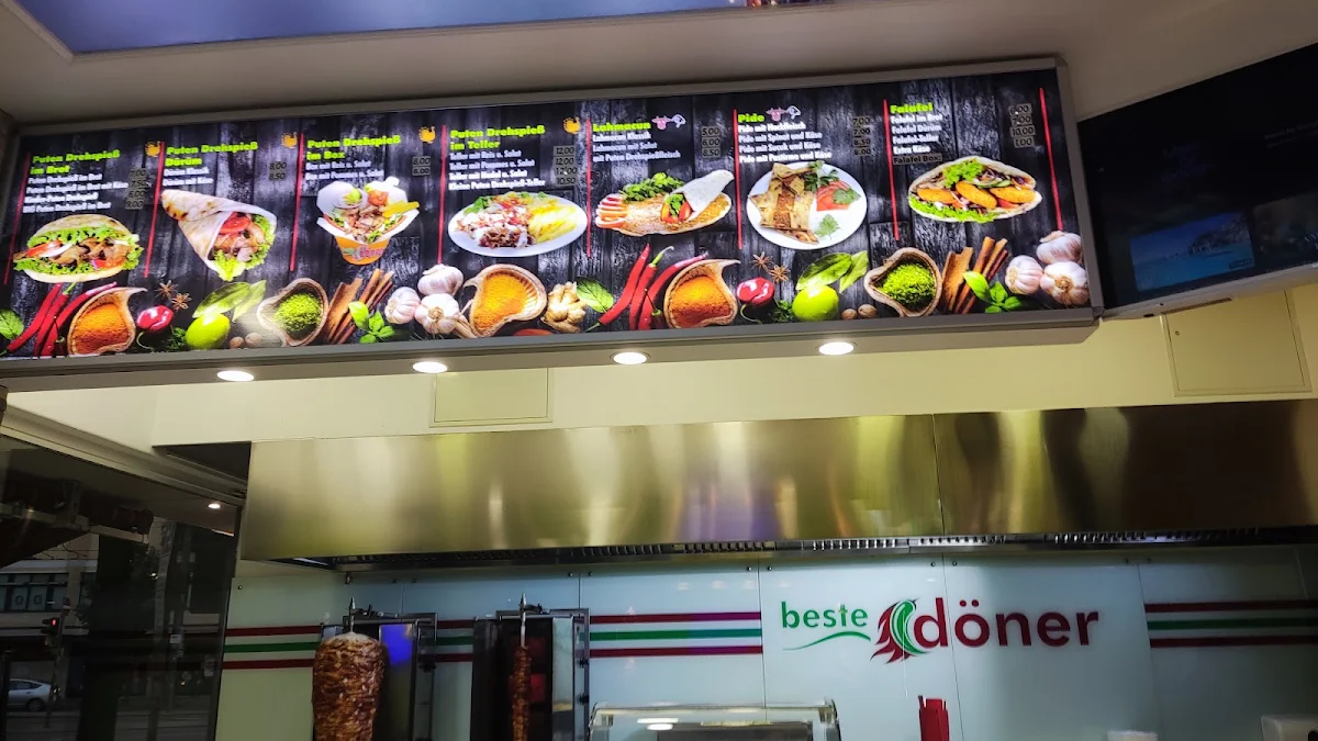 Speisekarte, Beste Döner Wettersteinplatz