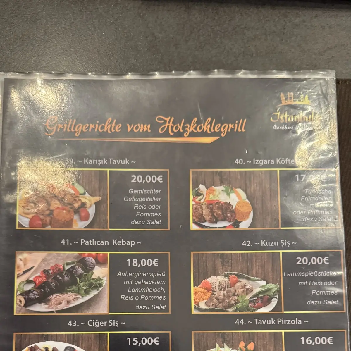 Speisekarte photo 3
