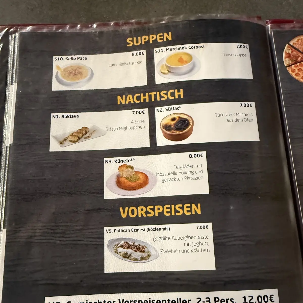 Speisekarte photo 8