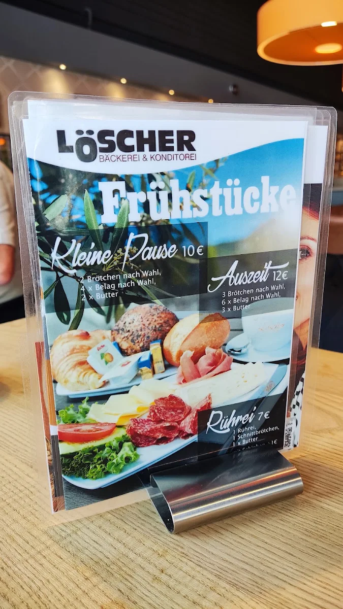 Speisekarte, Löscher Bäckerei-Konditorei GmbH