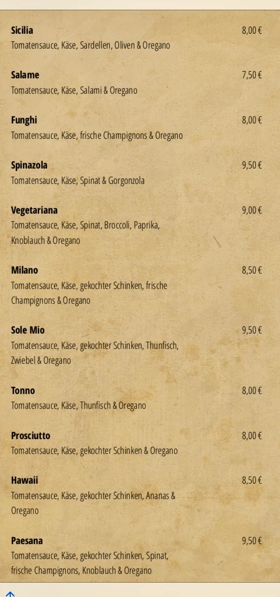 Speisekarte photo 8