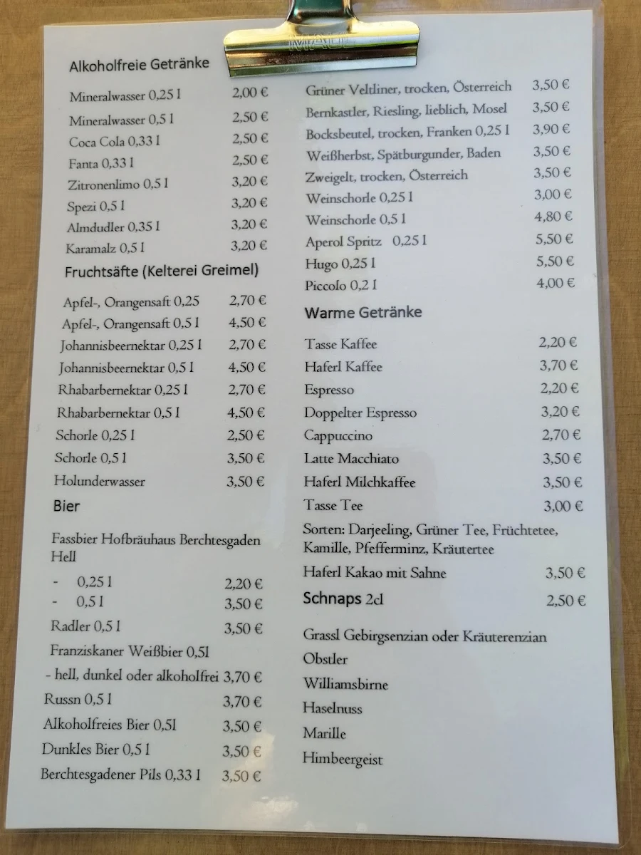 Speisekarte photo 8