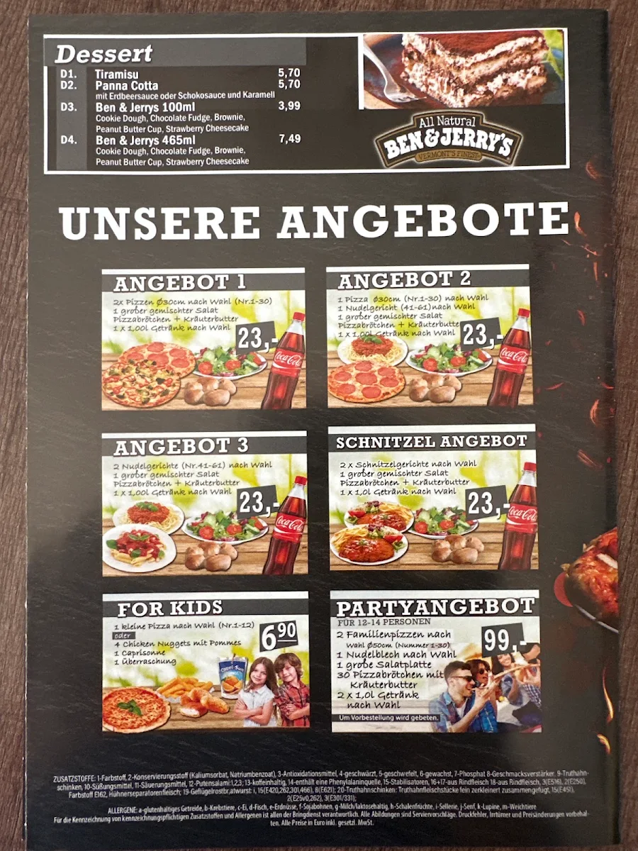 Speisekarte photo 4