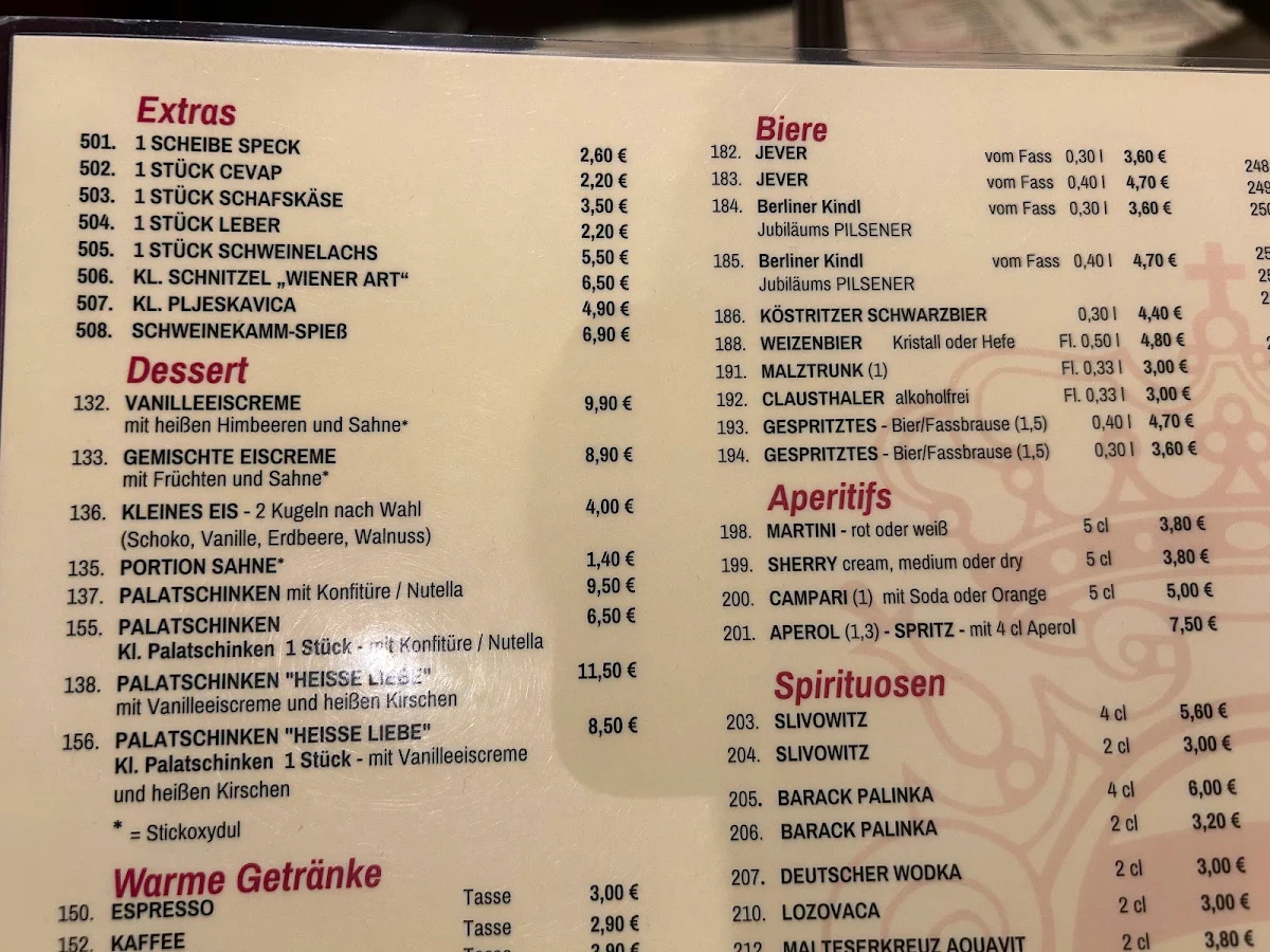 Speisekarte photo 8