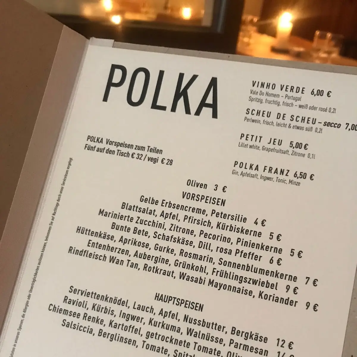 Speisekarte photo 3