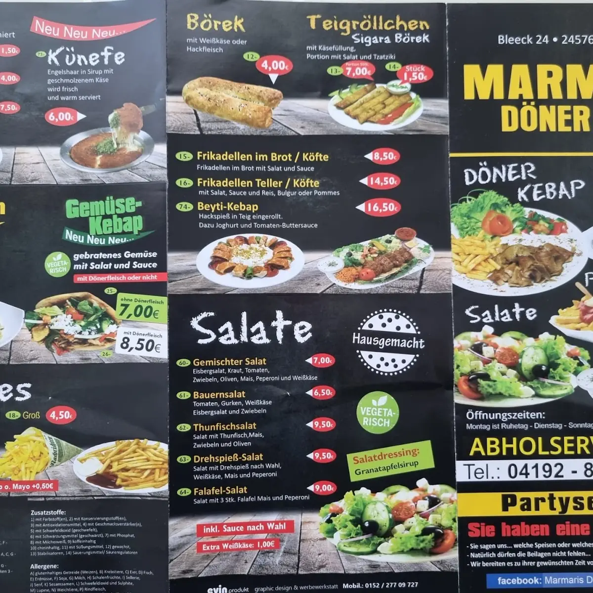 Speisekarte photo 3
